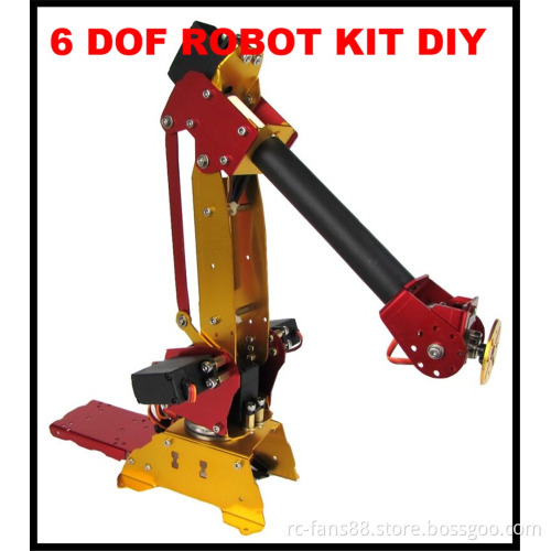 Robot Arm arduino Clamp Set 6 DOF Robotics Arm for education DIY